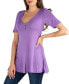 Фото #2 товара Short Sleeve Tunic Top