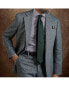 ფოტო #2 პროდუქტის Big & Tall Foresta - Extra Long Silk Grenadine Tie for Men