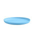 Light Blue Plastic Side Table Stylish And Versatile Plastic Round Side Table Синий, 1 Count - фото #8