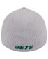Фото #4 товара Men's Gray New York Jets Active 39thirty Flex Hat