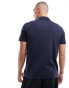 Фото #3 товара HUGO Deresom241 polo shirt in navy