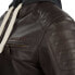 SEGURA Challenger hoodie leather jacket