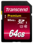 Фото #2 товара Карта памяти Transcend SDXC 32-64GB UHS-I 90 MB/s.