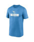 Men's Light Blue Tennessee Titans Sideline Legend Performance T-Shirt