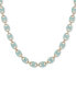 ფოტო #1 პროდუქტის Gold-Tone Pavé Link Statement Necklace, 16" + 2" extender