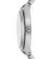 ფოტო #3 პროდუქტის Women's Lennox Quartz Three-Hand Silver-Tone Stainless Steel Watch 37mm