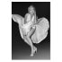 Фото #2 товара Dress Of Marilyn Monroe Acrylic Wall Art (48 H X 32 W)