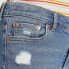 Фото #6 товара Levi's Girls' High-Rise Straight Jeans - Medium Wash 12