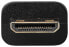 Фото #1 товара Адаптер HDMI Wentronic - покрытие золото - Черный - HDMI Type-A - HDMI Type-C - Черный.