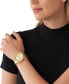 ფოტო #4 პროდუქტის Women's Wren Chronograph Gold-Tone Stainless Steel Watch 42mm