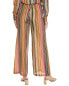 Johnny Was Vichy Silk Pant Women's Xs