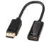Фото #3 товара Lindy DisplayPort to HDMI 4K Adapter (passive) - 0.15 m - DisplayPort - HDMI - Male - Female - Straight