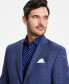 Фото #3 товара Men's Classic-Fit Stretch Wool-Blend Suit Jacket