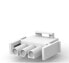Фото #2 товара TE Connectivity Universal MATE-N-LOK - Rectangular Power Connector - Wire-to-Wire / Wire-to-Board - 3 Position - 6.35mm - Natural - Male - Straight - Nylon - 600 V