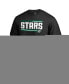 Men's Black Dallas Stars Iconic Collection On Side Stripe T-shirt