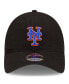 Фото #3 товара Men's Black New York Mets Alternate Replica Core Classic 9TWENTY Adjustable Hat