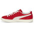Puma Clyde Og Lace Up Mens Red Sneakers Casual Shoes 39196202