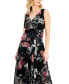 ფოტო #4 პროდუქტის Chiffon Floral-Print Dress