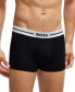 BOSS by Men's 3-Pk. Stretch Logo Waistband Trunks