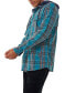 Фото #3 товара Men's Ranchero Flannel Long Sleeve Shirt