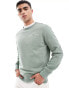 Фото #1 товара GANT shield logo print sweatshirt in mid green