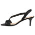 Фото #3 товара Nina Nieves Rhinestone Slingback Womens Black Dress Sandals NIEVES-BLACK