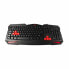 Фото #7 товара Клавиатура и мышь Tacens MCP1 Чёрный Красный Монохромный Испанская Qwerty