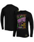 ფოტო #1 პროდუქტის Men's Black D.C. United Papel Picado Long Sleeve T-shirt