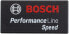 Bosch Speed Logo Cover - Black, Rectangular, BDU2XX