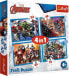 Фото #1 товара Trefl Puzzle 4w1 35,48,54,70el Odważni Avengersi. Avengers 34386 Trefl p8