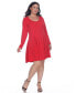 ფოტო #1 პროდუქტის Women's Plus Size Jenara Dress