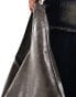 Фото #2 товара Public Desire slouchy shoulder tote bag in distressed grey