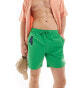 Фото #1 товара Superdry Polo 17-inch swim shorts in drop kick green