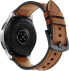 Фото #4 товара tech-Protect leather strap for Samsung Galaxy Watch 46mm Brown