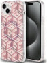 Фото #1 товара Guess Guess GUHMP15SHGCUSTGP iPhone 15 / 14 / 13 6.1" różowy/pink hardcase IML GCube MagSafe