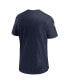 Фото #2 товара Men's Navy Dallas Cowboys Sideline Coach Performance T-shirt