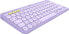 Logitech K380 Multi-Device Bluetooth Keyboard - Mini - Bluetooth - QWERTZ - Lavender