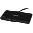 StarTech.com 4 Port USB C Hub with 4 USB Type-A Ports (USB 3.0 SuperSpeed 5Gbps) - 60W Power Delivery Passthrough Charging - USB 3.1 Gen 1/USB 3.2 Gen 1 Laptop Hub Adapter - MacBook - Dell - USB 3.2 Gen 1 (3.1 Gen 1) Type-C - USB 3.2 Gen 1 (3.1 Gen 1) Type-A - USB 3.2