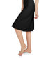 Фото #3 товара Women's Seamless High-Waisted Bonded Full Slip Skirt