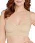 ფოტო #1 პროდუქტის Women's Comfort Revolution Easylite Racerback Wireless Bra DF3499