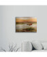 Фото #3 товара Masters Fine Art Florida Sunset Floating Brushed Aluminum Art - 22" x 25"