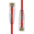 Фото #3 товара ProXtend Ultra Slim CAT6A U/UTP CU LSZH Ethernet Cable Red 20CM - Cat6a - U/UTP (UTP) - RJ-45 - RJ-45