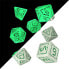 Q WORKSHOP Digital Glowing Dice Set Challenge The Darkness 7 Units Board Game - фото #1