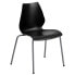 Фото #1 товара Hercules Series 770 Lb. Capacity Stack Chair With Lumbar Support And Silver Frame