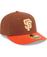 Фото #3 товара Men's Brown San Francisco Giants Tiramisu Low Profile 59FIFTY Fitted Hat