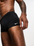 Фото #5 товара Nike Swimming Hydrastrong tight performance swim trunks in black