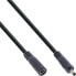 Фото #2 товара InLine DC extension cable - DC male/female 3.5x1.35mm - AWG 18 - black 3m