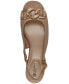 Фото #3 товара Women's Tatiaa Memory Foam Block Heel Slingback Pumps, Created for Macy's