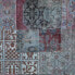 Фото #10 товара Patchwork Teppich - 291 x 194 cm - blau