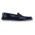 Фото #1 товара Sperry Bay View Perforated Slip On Womens Blue Flats Casual STS83014